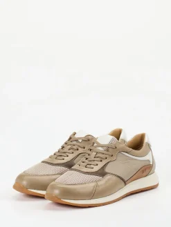 – Sneaker aus Kalbleder in Taupe*Galizio Torresi Clearance