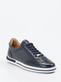 – Sneaker aus Leder Dunkel*Galizio Torresi New