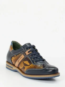 – Sneaker aus geprägtem Leder*Galizio Torresi Sale