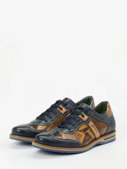 – Sneaker aus geprägtem Leder*Galizio Torresi Sale