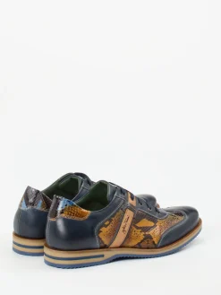 – Sneaker aus geprägtem Leder*Galizio Torresi Sale