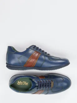 Herren Galizio Torresi – Sneaker aus Kalbleder Dunkel