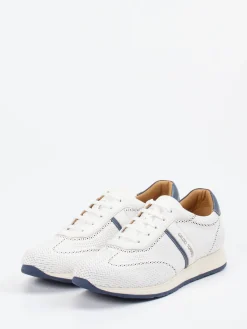 – Sneaker aus genarbtem Leder Off-White*Galizio Torresi Sale