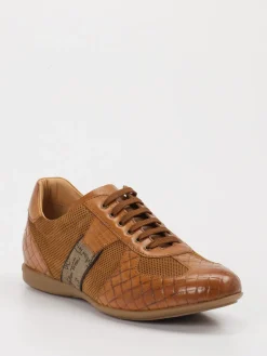 Herren Galizio Torresi – Sneaker aus Kalbleder Cognac