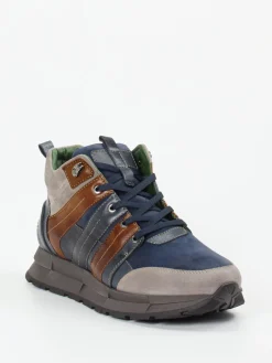 Herren Galizio Torresi – Sneaker aus Veloursleder dunkel