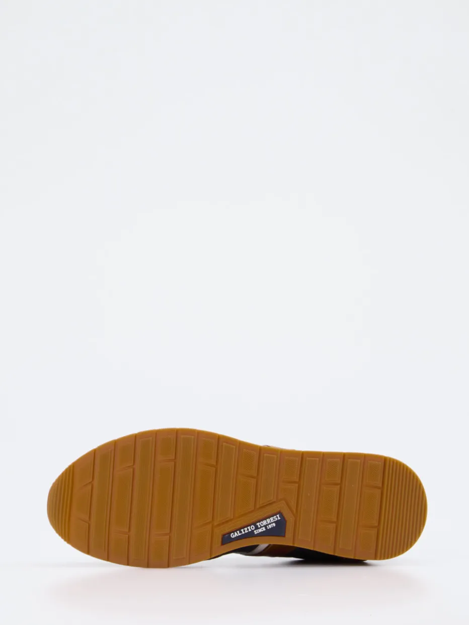 – Sneaker aus Kalbleder cognacblau*Galizio Torresi Best