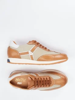 – Sneaker aus Kalbleder und Canvas*Galizio Torresi Sale