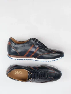 Herren Galizio Torresi – Sneaker aus Kalbleder Dunkel