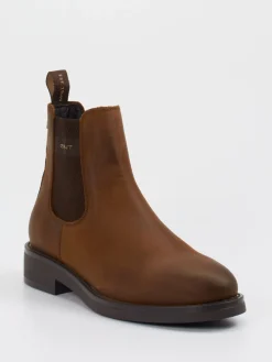 – Chelsea Boots aus Kalbleder in*Gant Outlet