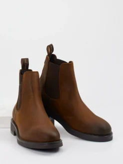 – Chelsea Boots aus Kalbleder in*Gant Outlet