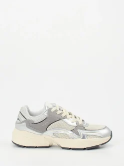 Damen Gant – Chunky Sneaker aus Metallicleder und Velours