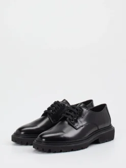 Damen Gant – Derby-Schnürschuhe aus Hochglanzleder