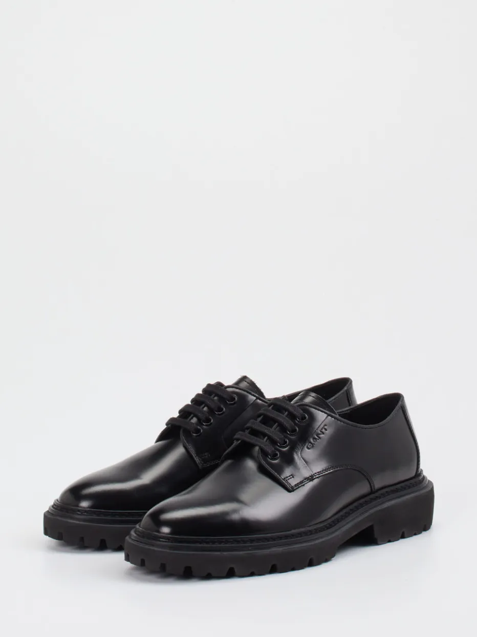 Damen Gant – Derby-Schnürschuhe aus Hochglanzleder