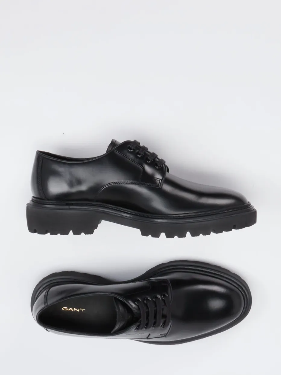 Damen Gant – Derby-Schnürschuhe aus Hochglanzleder