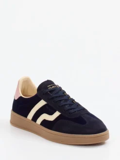 – Retro-Sneaker aus Veloursleder Dunkel*Gant Best
