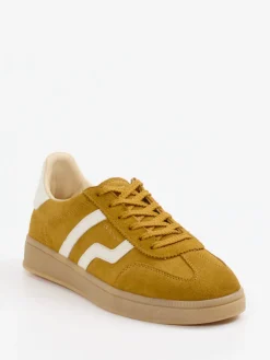 – Retro-Sneaker aus Veloursleder senf*Gant Sale