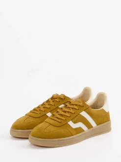 – Retro-Sneaker aus Veloursleder senf*Gant Sale