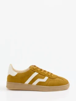 – Retro-Sneaker aus Veloursleder senf*Gant Sale