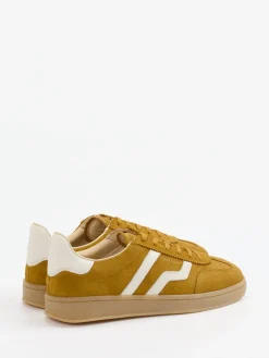 – Retro-Sneaker aus Veloursleder senf*Gant Sale