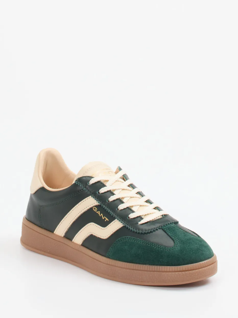 – Retro-Sneaker aus Velour/Leder in*Gant Clearance