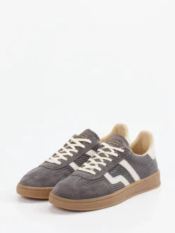 – Retro-Sneaker aus Veloursleder und Cord*Gant Outlet