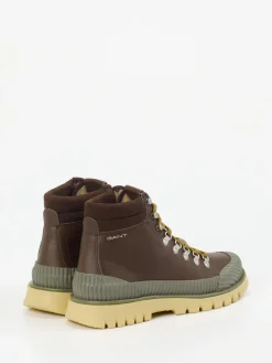 – Schnürboots aus Fettleder in*Gant Discount