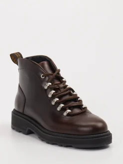 Damen Gant – Schnürboots aus Kalbleder Dunkel