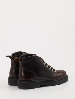 Damen Gant – Schnürboots aus Kalbleder Dunkel