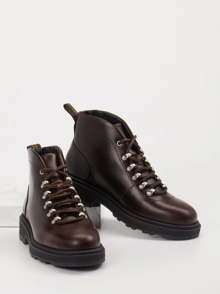 Damen Gant – Schnürboots aus Kalbleder Dunkel