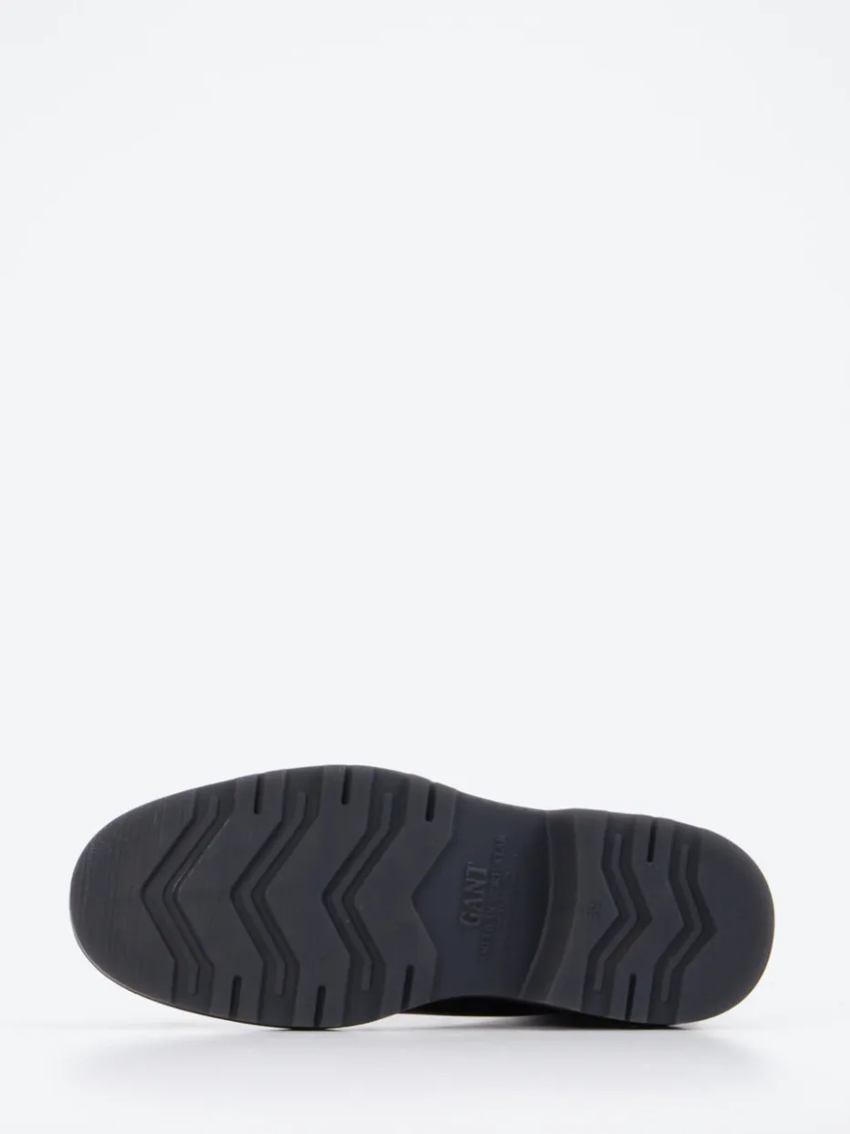 Damen Gant – Schnürboots aus Kalbleder Dunkel