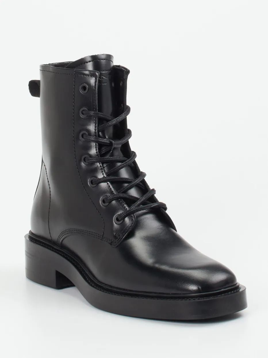 Damen Gant – Schnürstiefelette aus Leder in