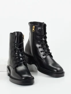 Damen Gant – Schnürstiefelette aus Leder in