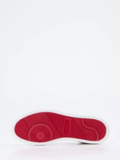 Herren Gant – Sneaker aus Kalbleder Off-White mit Kontrastsohle