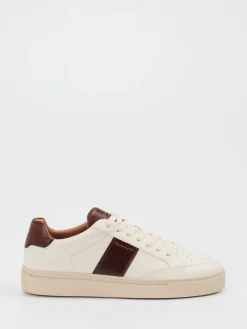 – Sneaker aus Kalbleder in Creme*Gant Online