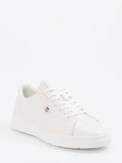 Herren Gant – Sneaker aus Kalbleder Off-White