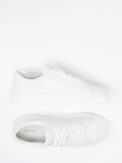 Herren Gant – Sneaker aus Kalbleder Off-White