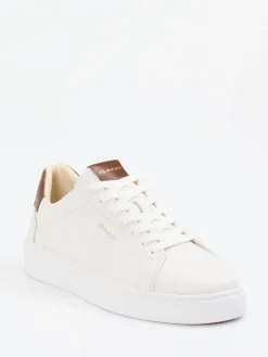 – Sneaker aus Kalbleder in Offwhite*Gant Outlet
