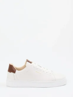 – Sneaker aus Kalbleder in Offwhite*Gant Outlet
