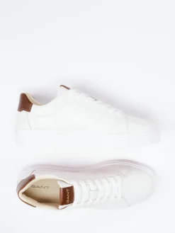 – Sneaker aus Kalbleder in Offwhite*Gant Outlet