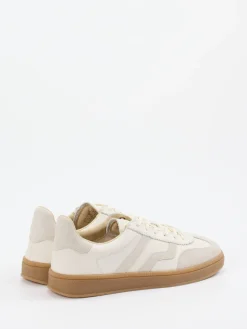 – Sneaker aus Leder und Velours in Beige*Gant