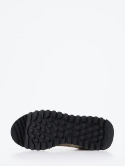 Damen Gant – Sneaker aus Veloursleder und Textil taupe