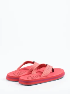 – Zehentrenner aus Textil in Korall*Gant New