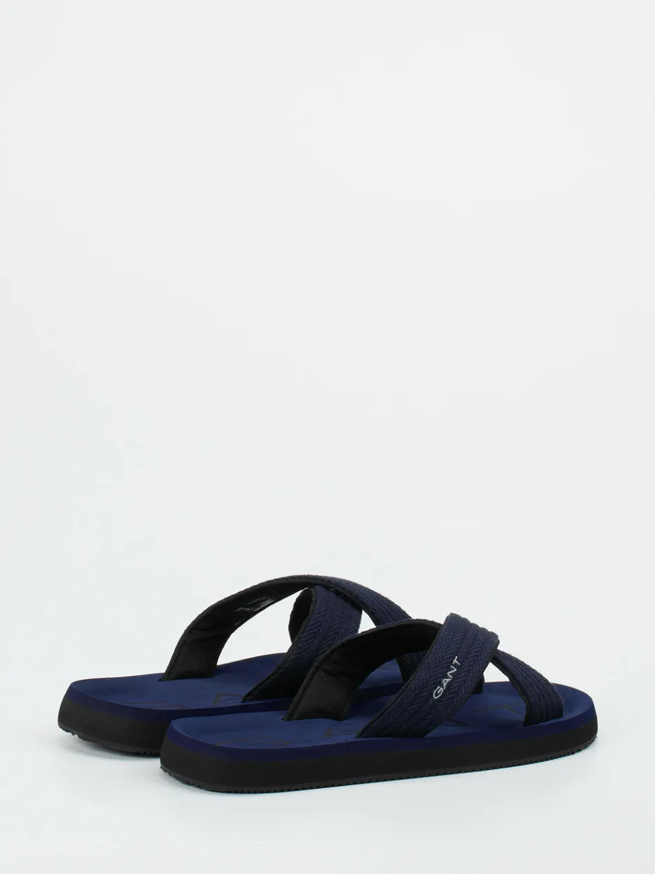 Herren Gant – Zehentrenner aus Textil in Dunkel