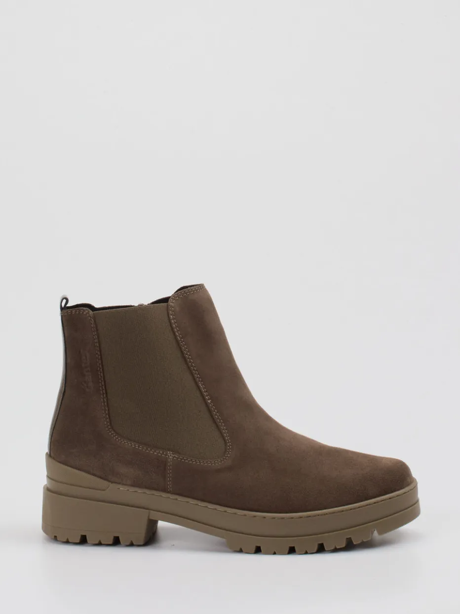 – Chelsea Boots aus Veloursleder taupe*Ganter Best