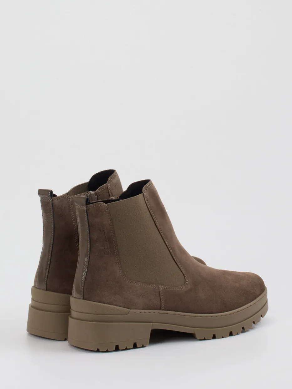 – Chelsea Boots aus Veloursleder taupe*Ganter Best