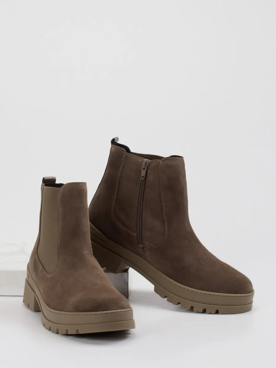 – Chelsea Boots aus Veloursleder taupe*Ganter Best
