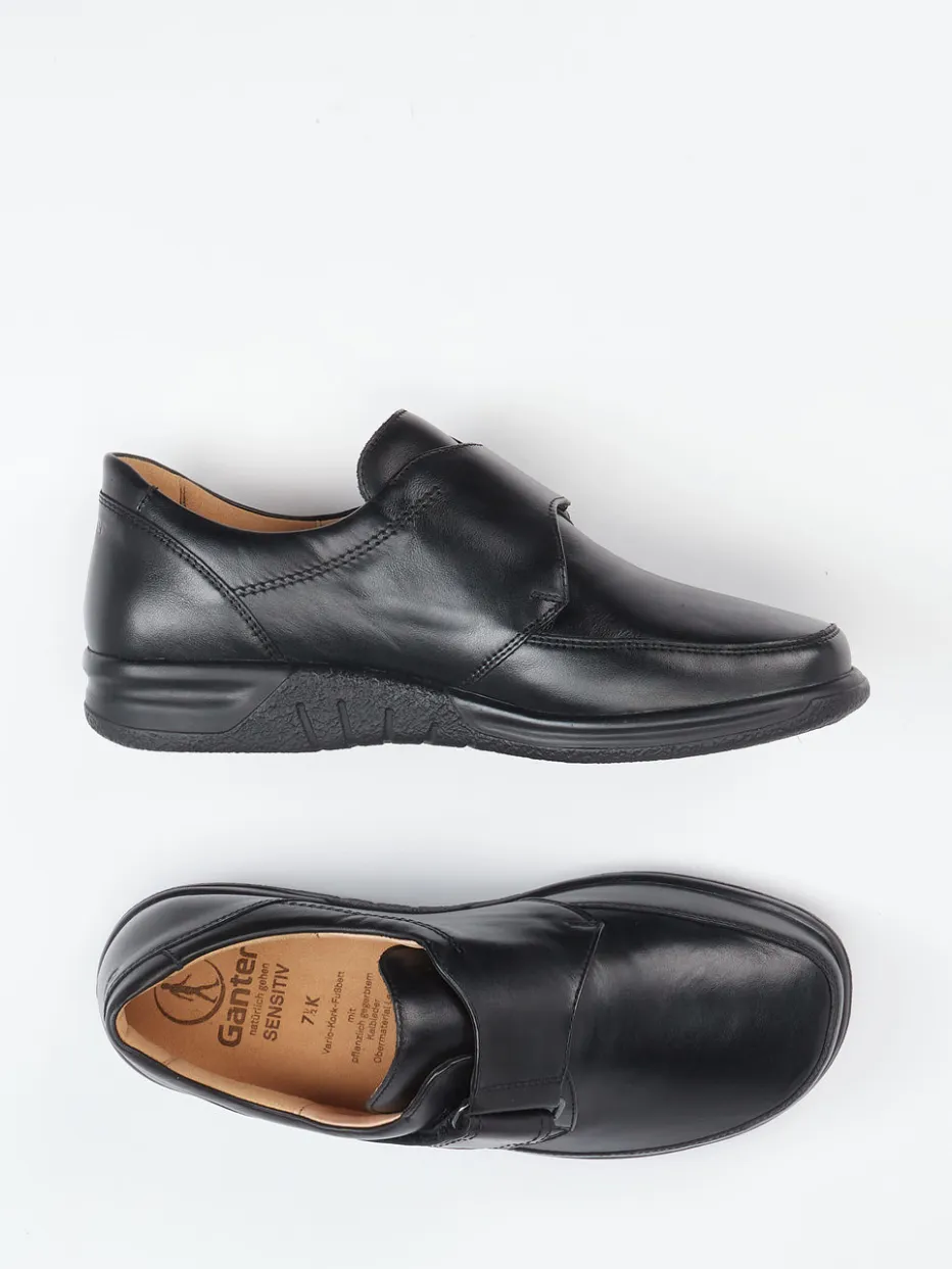 Herren Ganter – Klettslipper aus Kalbleder