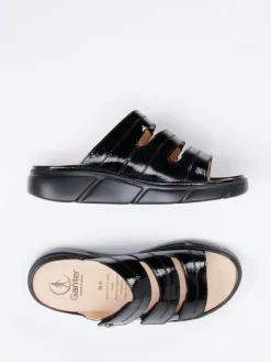 – Komfort-Pantoletten aus Lackleder*Ganter Online