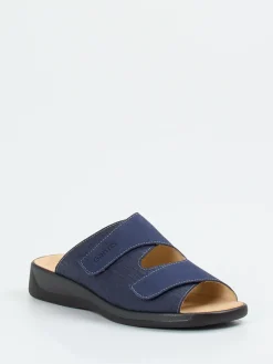 Damen Ganter – Komfort-Pantolette aus Nubukleder marine