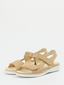 – Komfortsandale aus Veloursleder*Ganter New